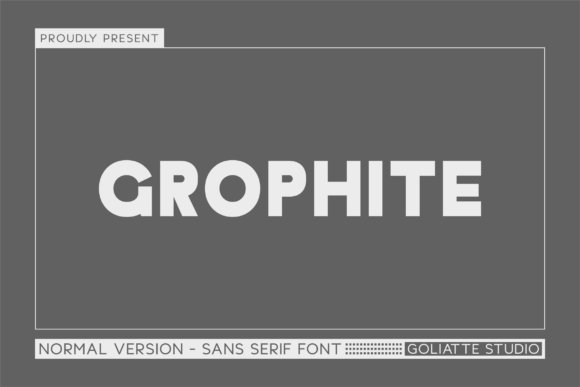 Grophite Font - Featured Image
