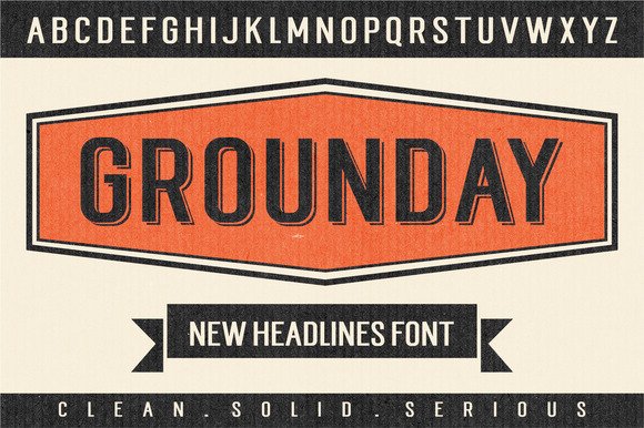 Grounday Font - Featured Image