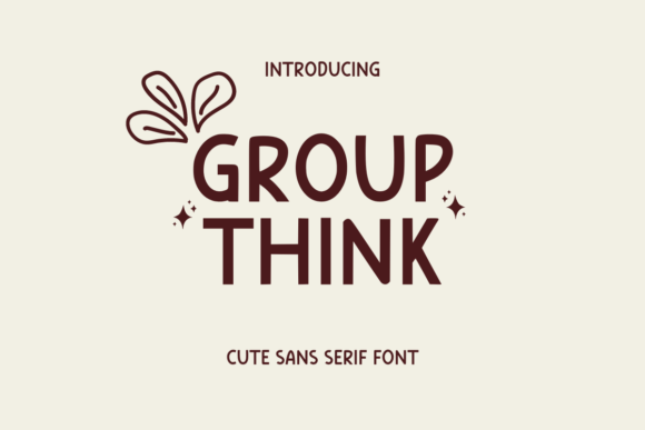 Group Think Font - Featured Image