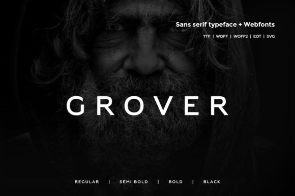 Grover Font - Featured Image