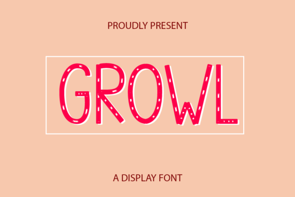 Growl Font - Featured Image