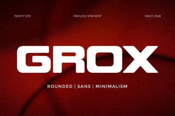 Grox Font - Featured Image