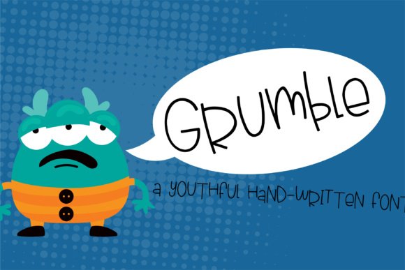 Grumble Font - Featured Image