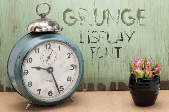 Grunge Font - Featured Image