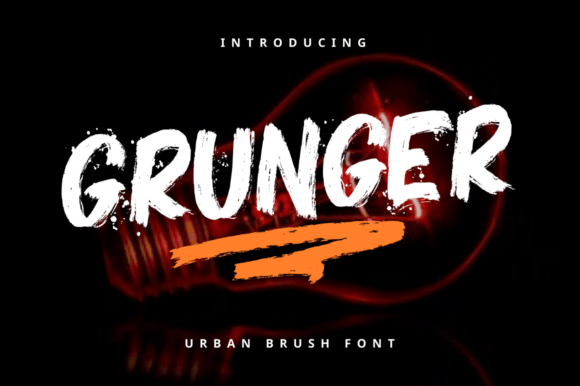 Grunger Font - Featured Image