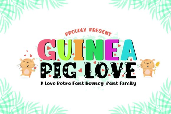 Guinea Pig Love Font - Featured Image