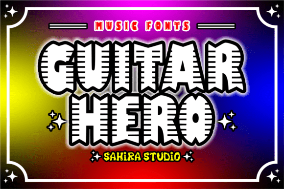 Guitar Hero Font - Featured Image