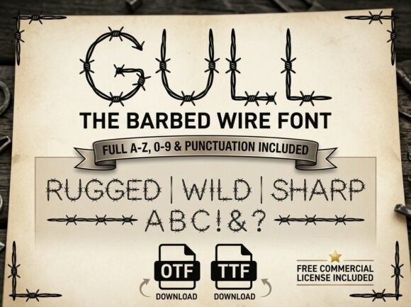 Gull Font - Featured Image