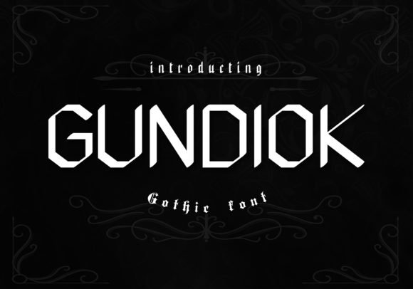 Gundiok Font - Featured Image