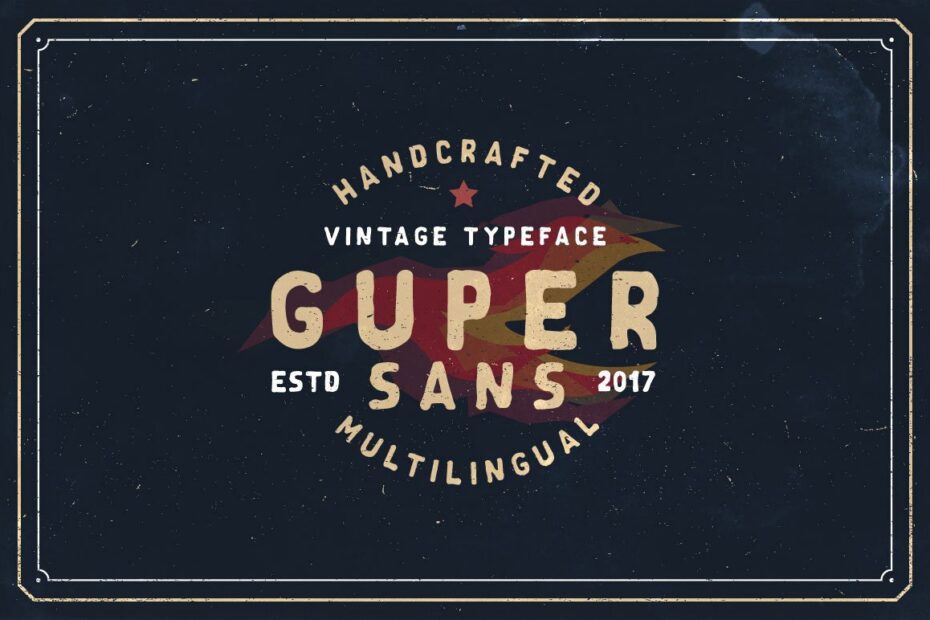 Guper Sans Font - Featured Image