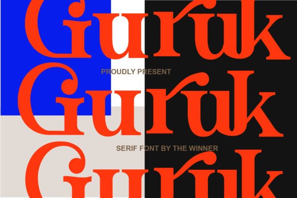 Guruk Font - Featured Image