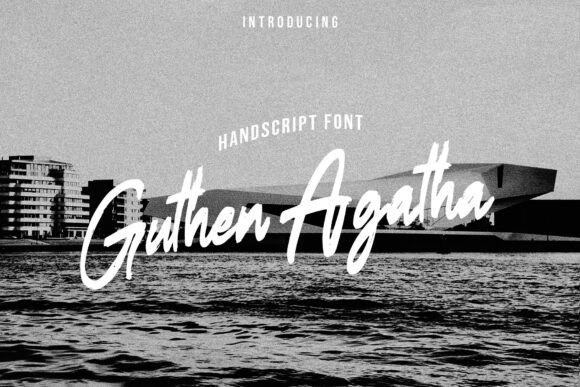 Guthen Agatha Font - Featured Image