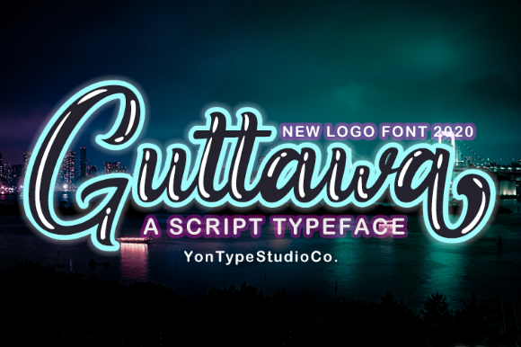 Guttawa Font - Featured Image