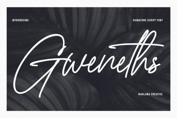 Gweneths Font - Featured Image