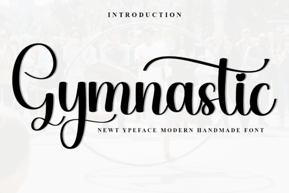 Gymnastic Font - Featured Image
