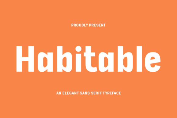 Habitable Font - Featured Image