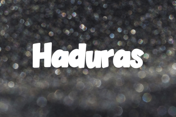 Haduras Font - Featured Image
