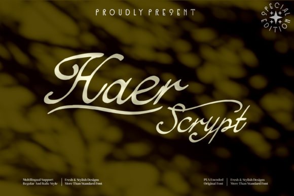 Haer Script Font - Featured Image