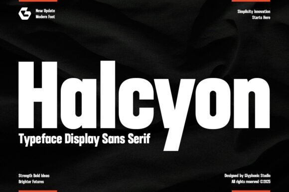Halcyon Font - Featured Image