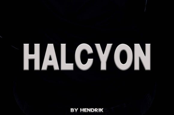 Halcyon Font - Featured Image