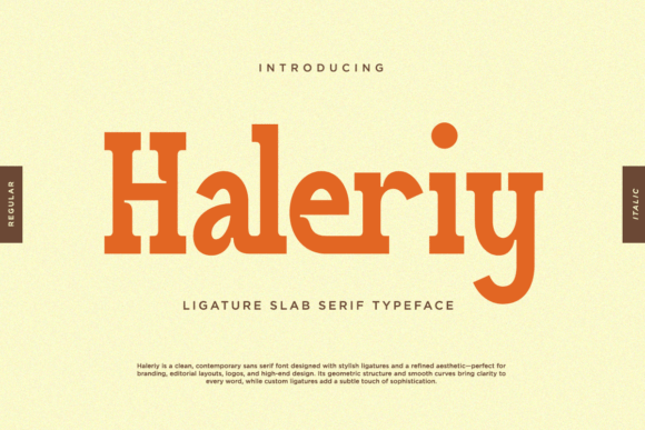 Haleriiy Font - Featured Image