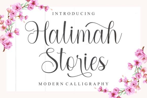 Halimah Stories Font - Featured Image