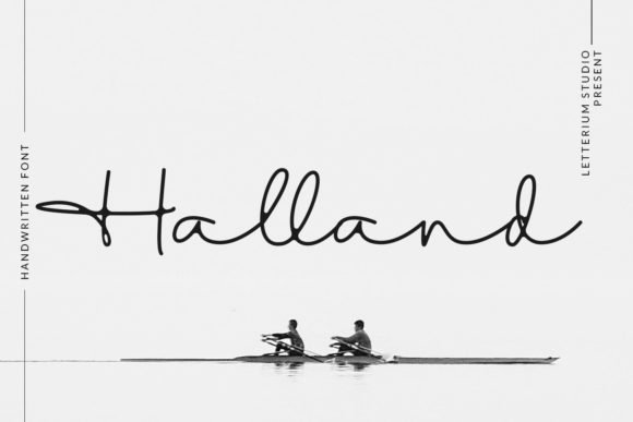 Halland Font - Featured Image