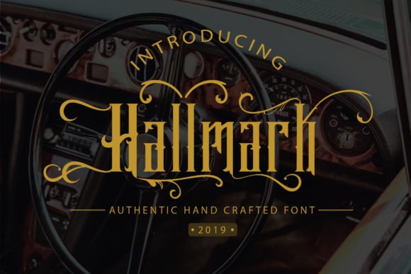 Hallmark Font - Featured Image