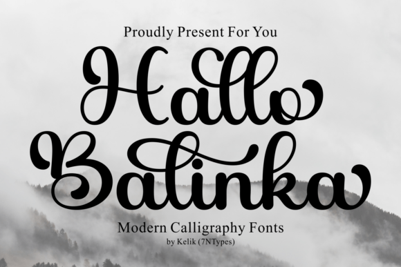 Hallo Balinka Font - Featured Image