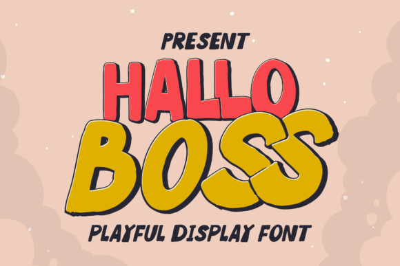 Hallo Boss Font - Featured Image
