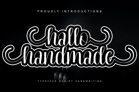 Hallo Handmade Font - Featured Image