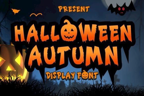 Halloween Autumn Font - Featured Image