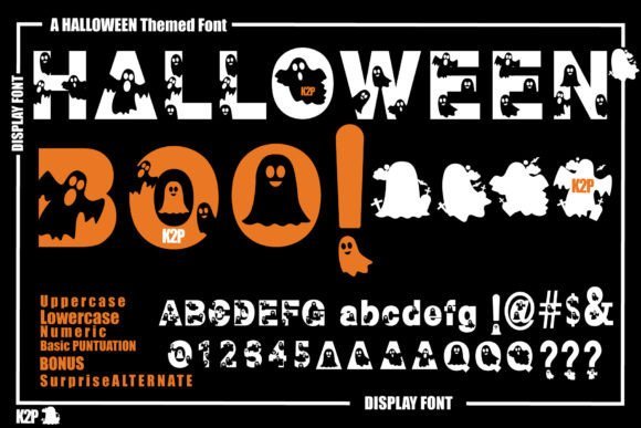 Halloween Boo Font - Featured Image