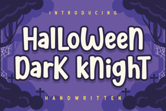 Halloween Dark Knight Font - Featured Image