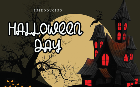 Halloween Day Font - Featured Image