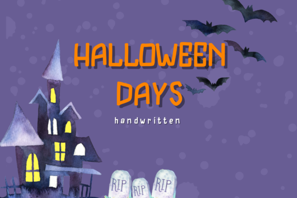Halloween Days Font - Featured Image