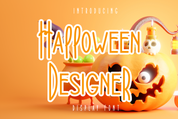 Halloween Designer Font - Featured Image