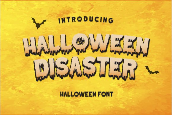 Halloween Disaster Font - Featured Image