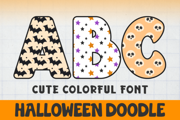Halloween Doodle Font - Featured Image