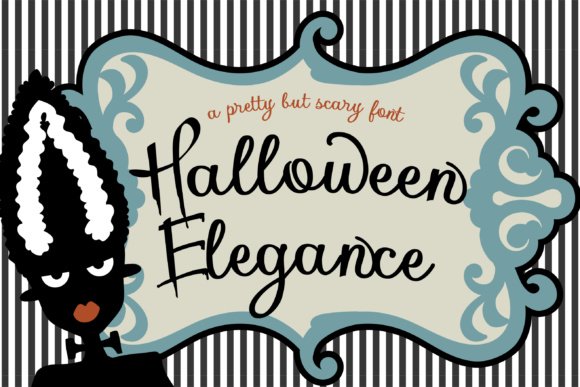 Halloween Elegance Font - Featured Image