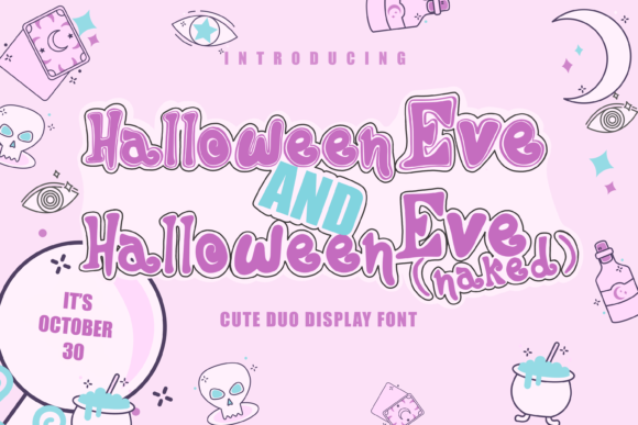 Halloween Eve Duo Font - Featured Image