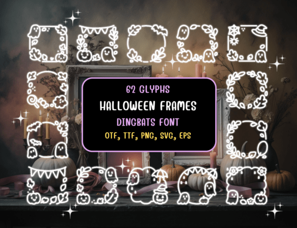 Halloween Frames Font - Featured Image