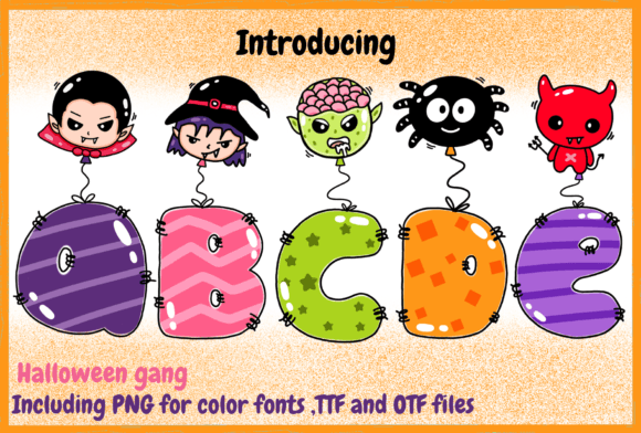 Halloween Gang Font - Featured Image