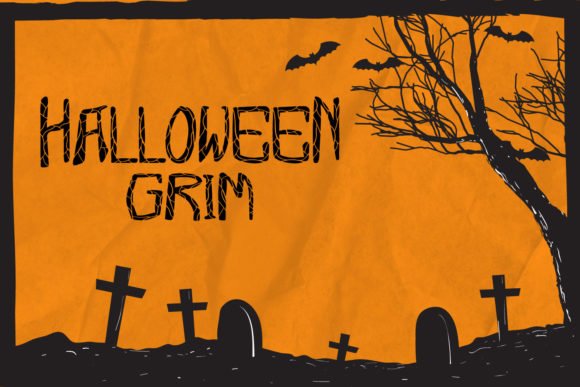Halloween Grim Font - Featured Image
