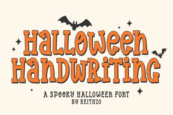 Halloween Handwriting Font - Featured Image