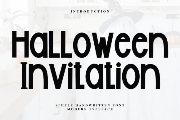 Halloween Invitation Font - Featured Image