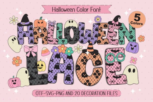 Halloween Lace Font - Featured Image