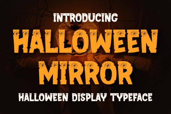 Halloween Mirror Font - Featured Image