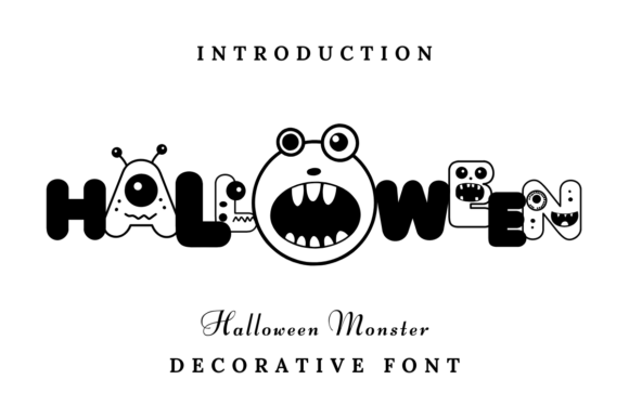 Halloween Monster Font - Featured Image