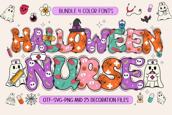 Halloween Nurse Font - Featured Image